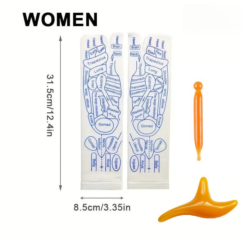 Acupressure Reflexology Massage Socks