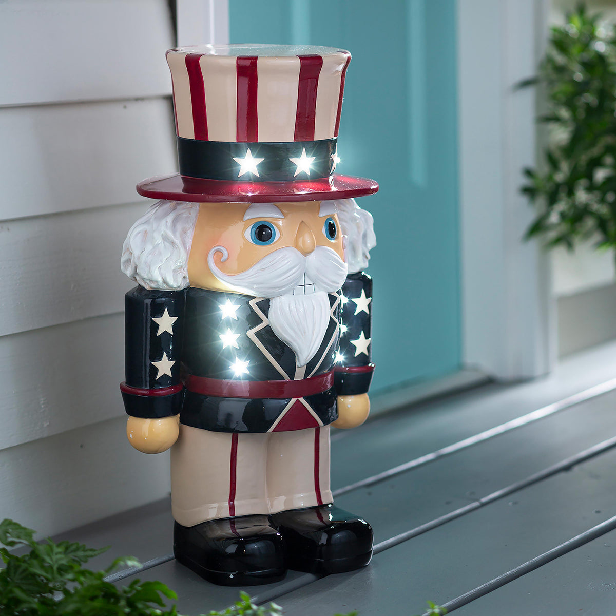 Uncle Sam LED Shorty Statuary