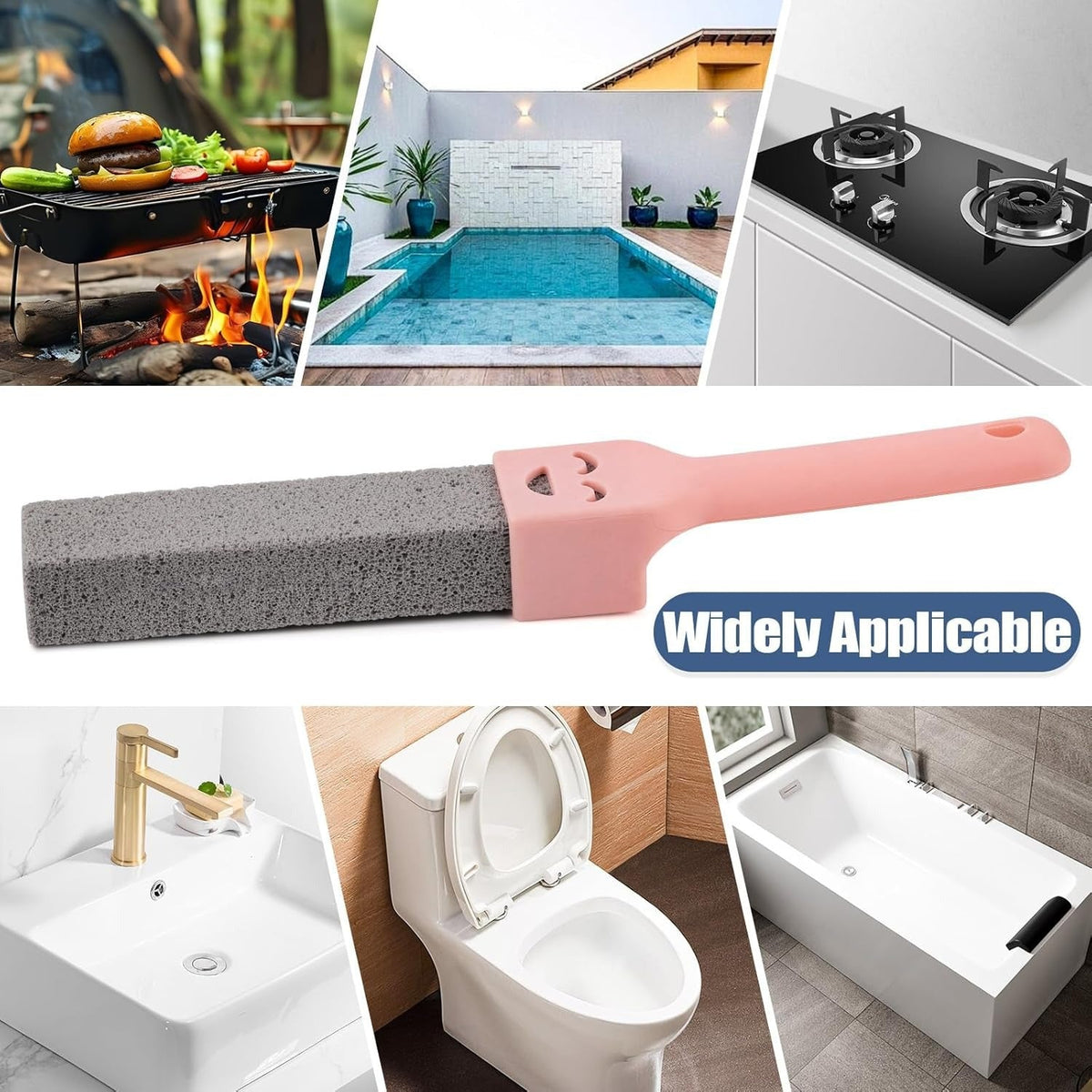Pumice Stone Toilet Brush