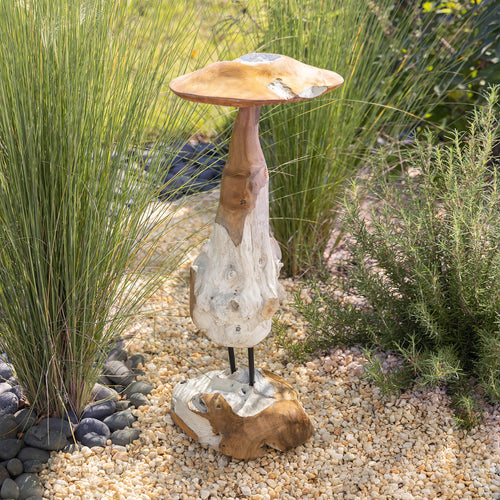 Teak Mushroom Garden Street