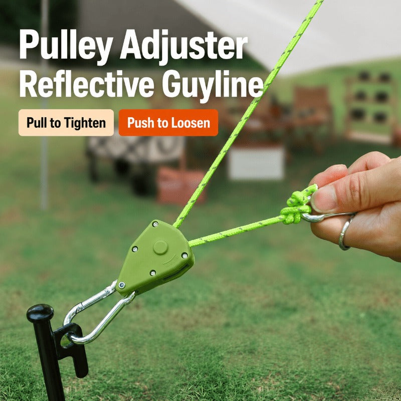 Quick Reflective Camping Rope