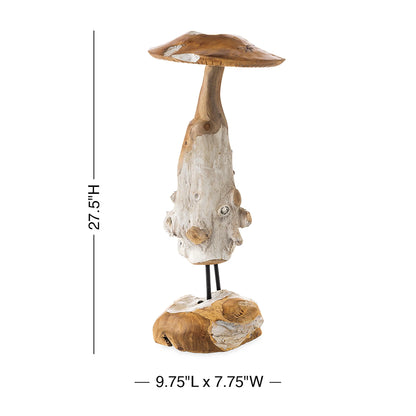 Teak Mushroom Garden Street
