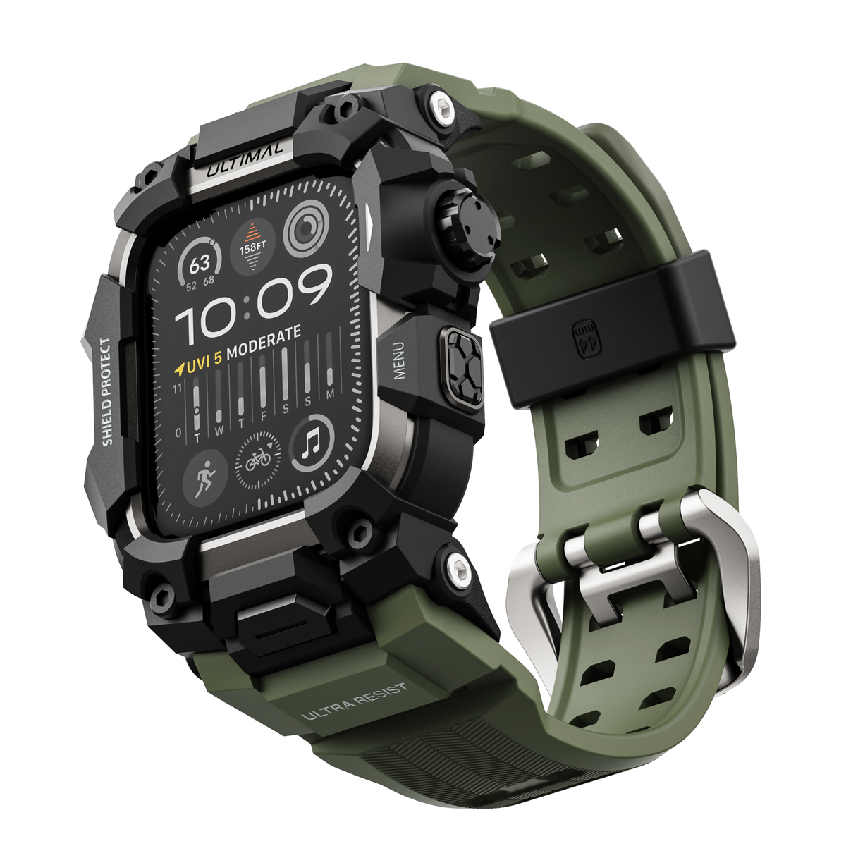 Shield Protect Case Band for Apple Watch