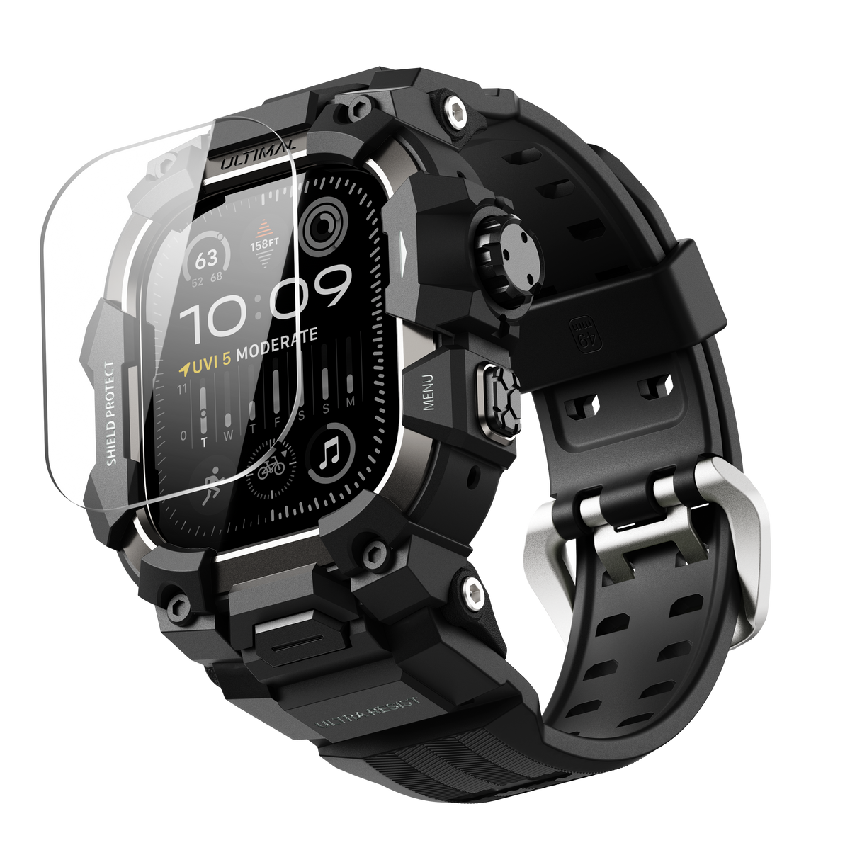 Shield Protect Case Band for Apple Watch