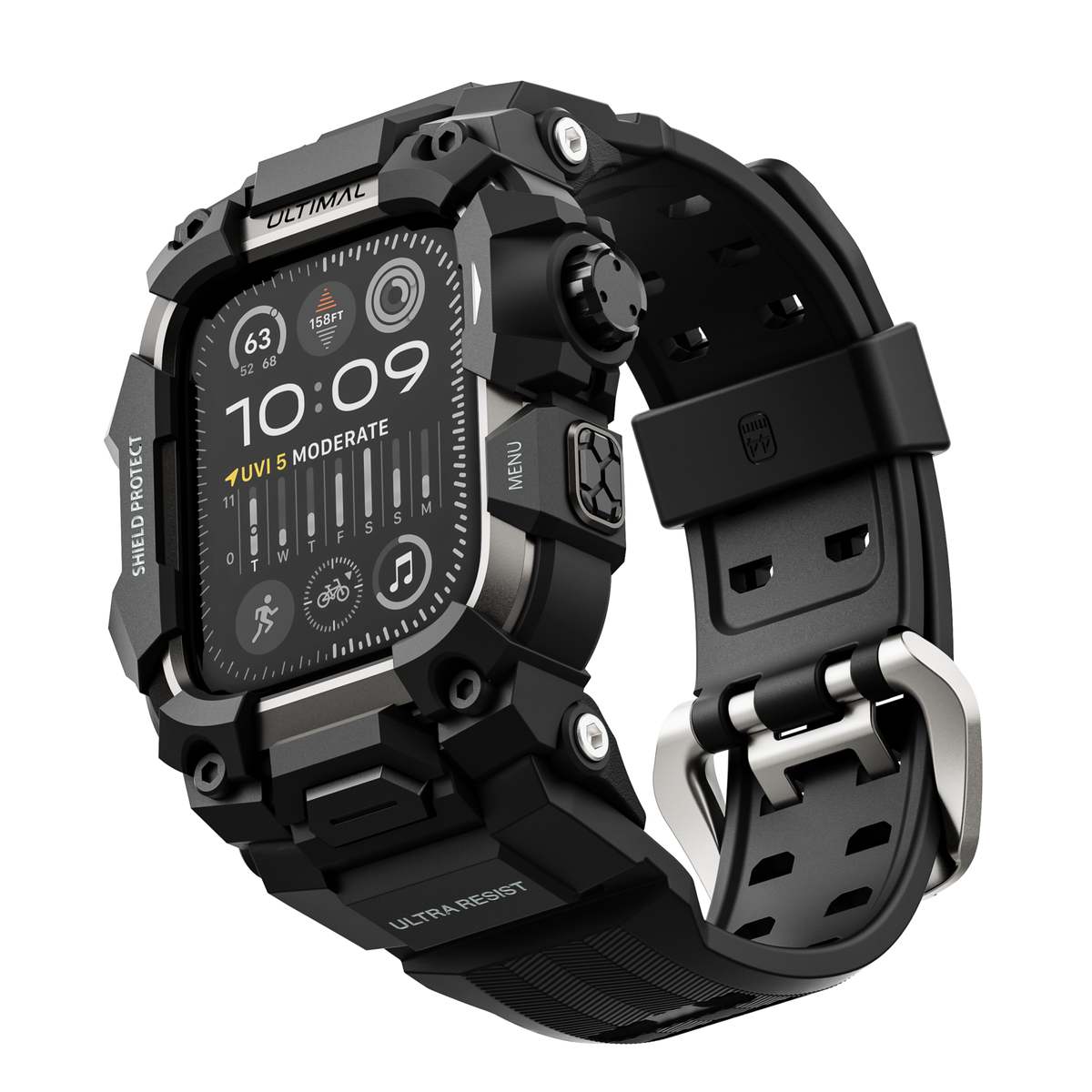 Shield Protect Case Band for Apple Watch