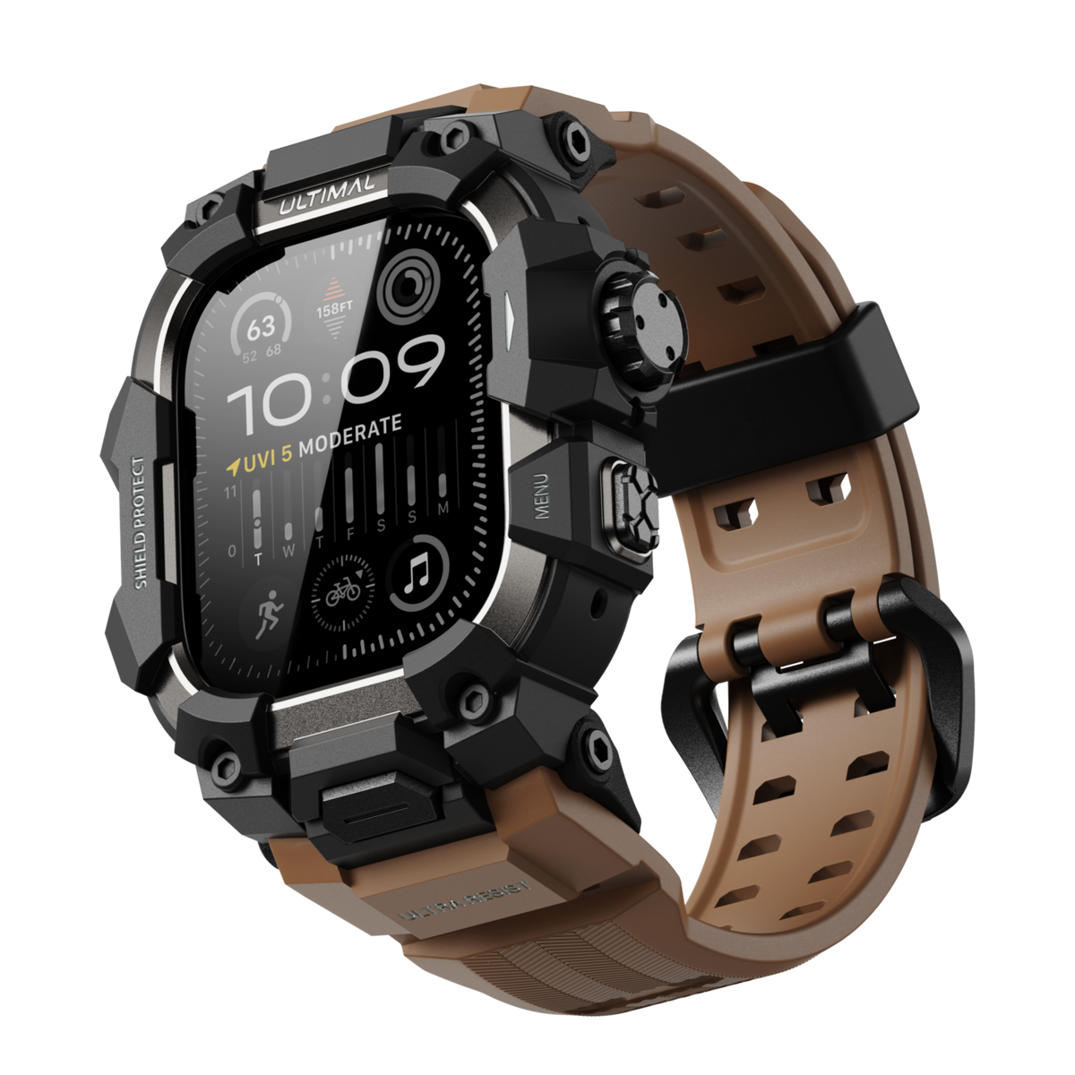 Shield Protect Case Band for Apple Watch