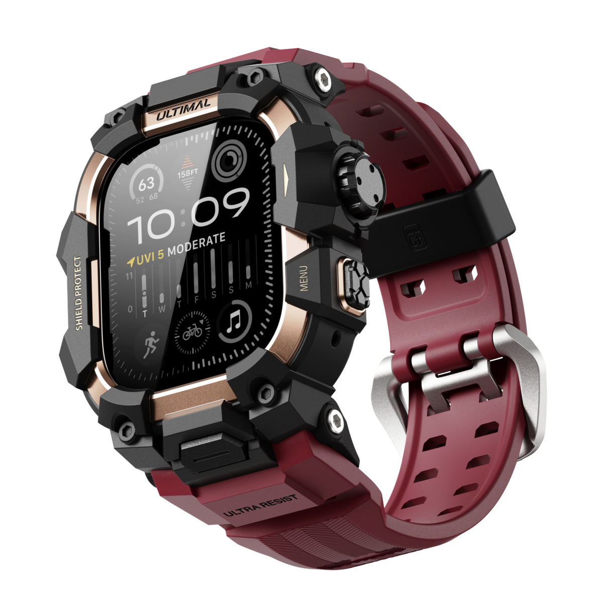 Shield Protect Case Band for Apple Watch