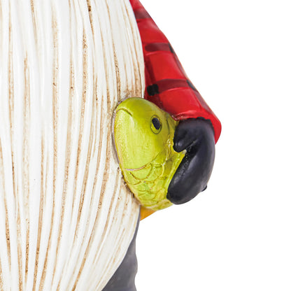 Fishing Gnome Garden Statuary