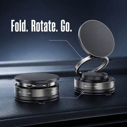 Vacuum Magnetic Suction Car Phone Holder