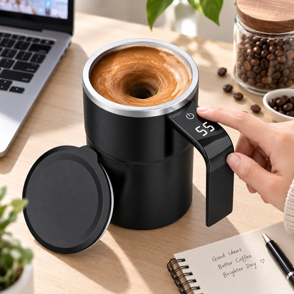 Rechargeable Self-Stirring Coffee Mug
