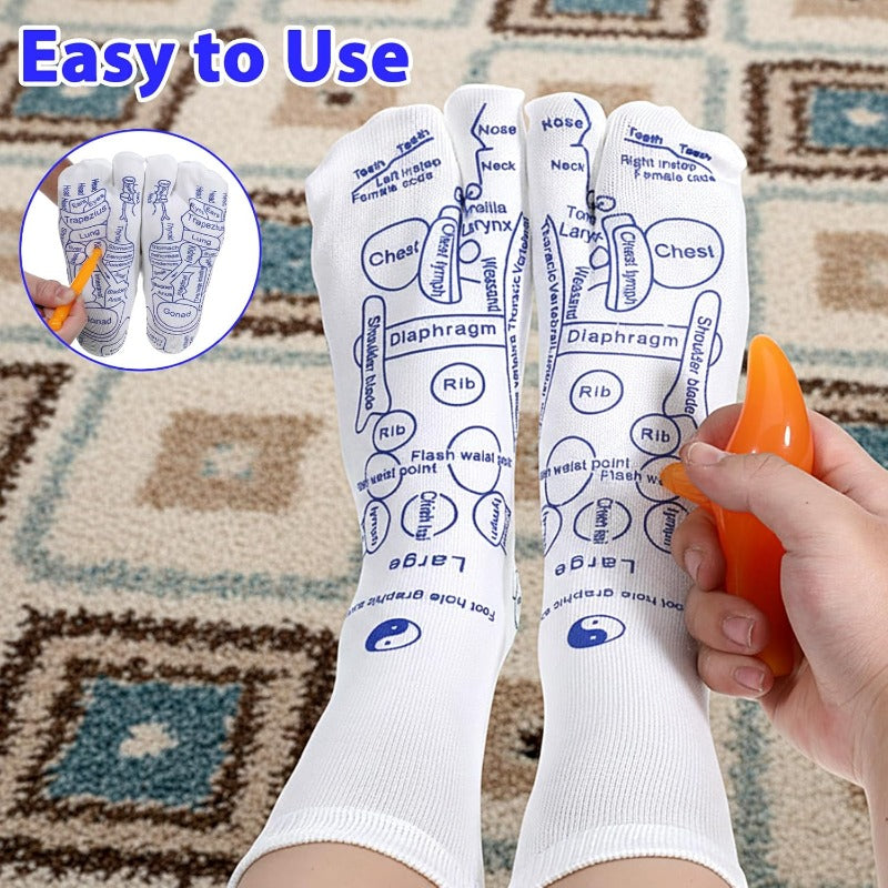 Acupressure Reflexology Massage Socks