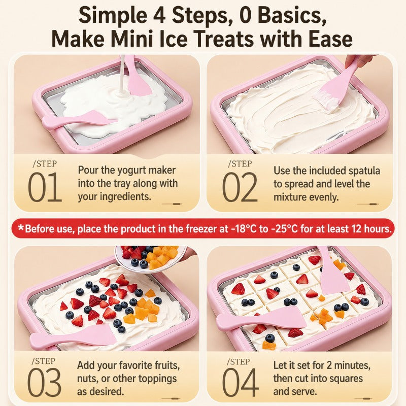 Instant Rolled Ice Cream Maker
