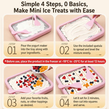 Instant Rolled Ice Cream Maker