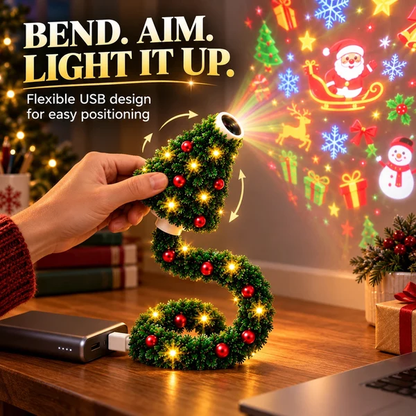 🎄Magical Christmas Tree USB Projector Light