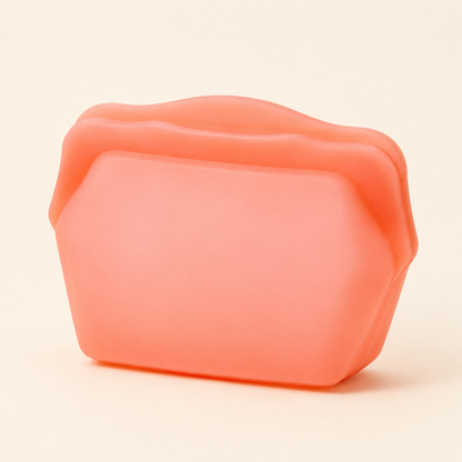 Stand Up Food Grade Silicone Storage Bag, 4-Cup