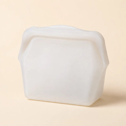 Stand Up Food Grade Silicone Storage Bag, 4-Cup