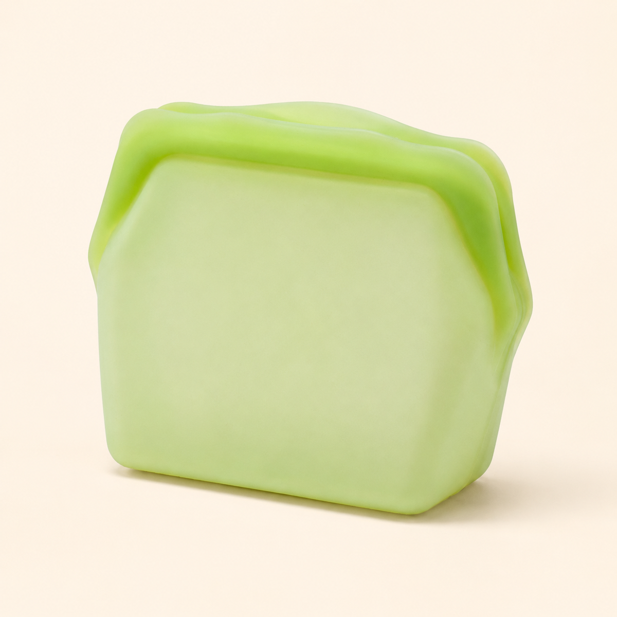 Stand Up Food Grade Silicone Storage Bag, 4-Cup