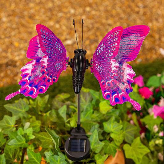 Flutterfly Solar Garden Stake