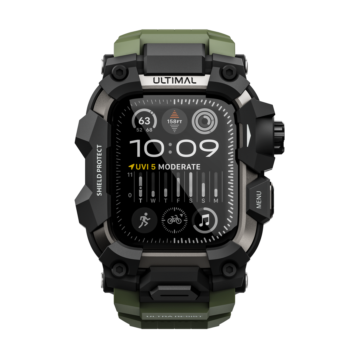 Shield Protect Case Band for Apple Watch