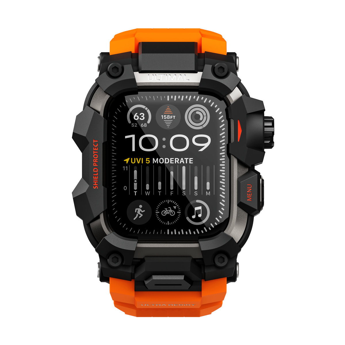 Shield Protect Case Band for Apple Watch