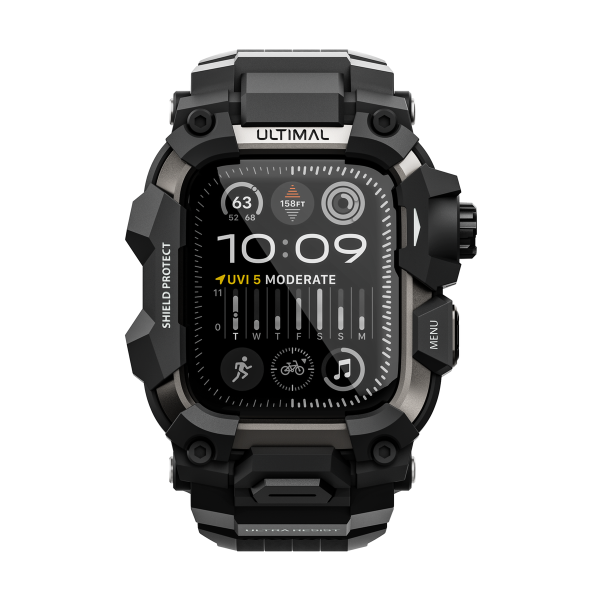 Shield Protect Case Band for Apple Watch