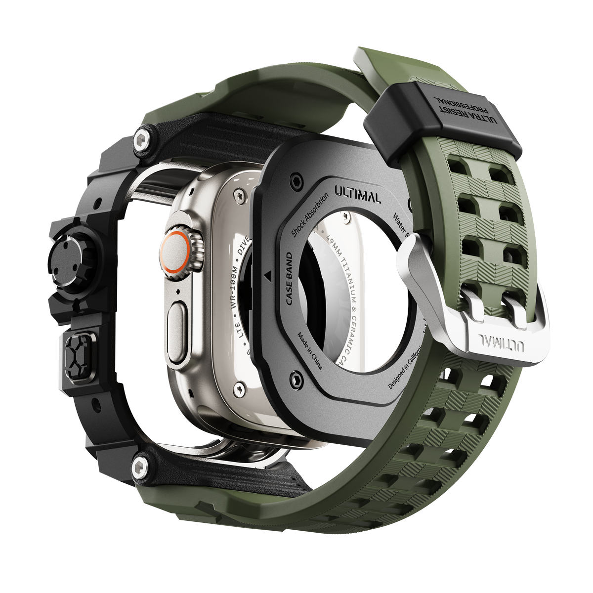Shield Protect Case Band for Apple Watch