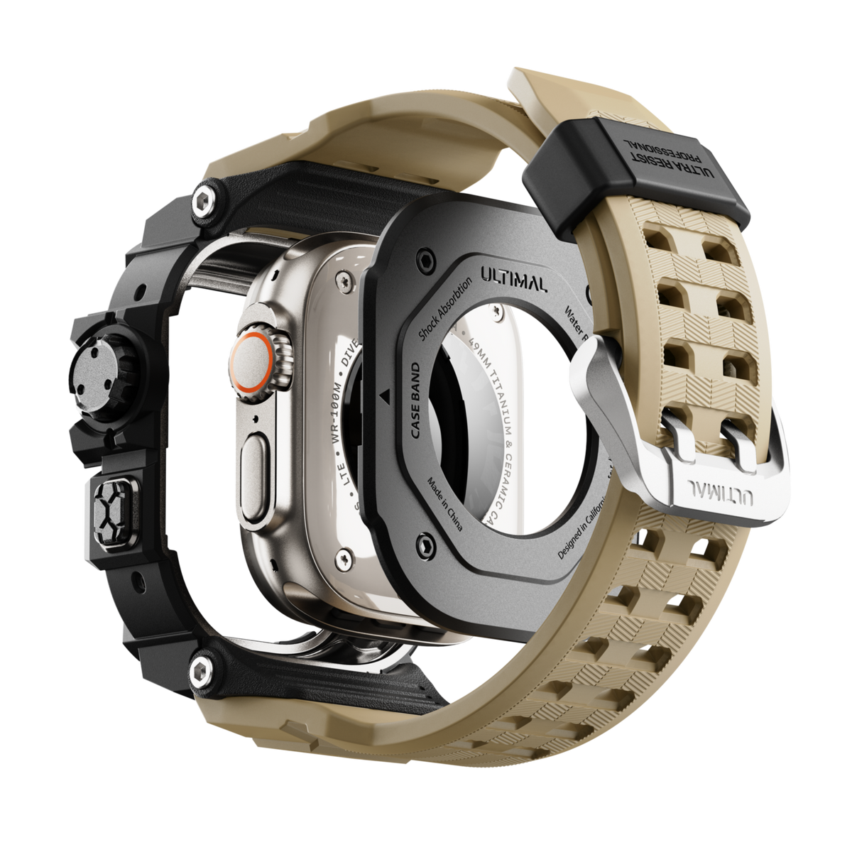 Shield Protect Case Band for Apple Watch