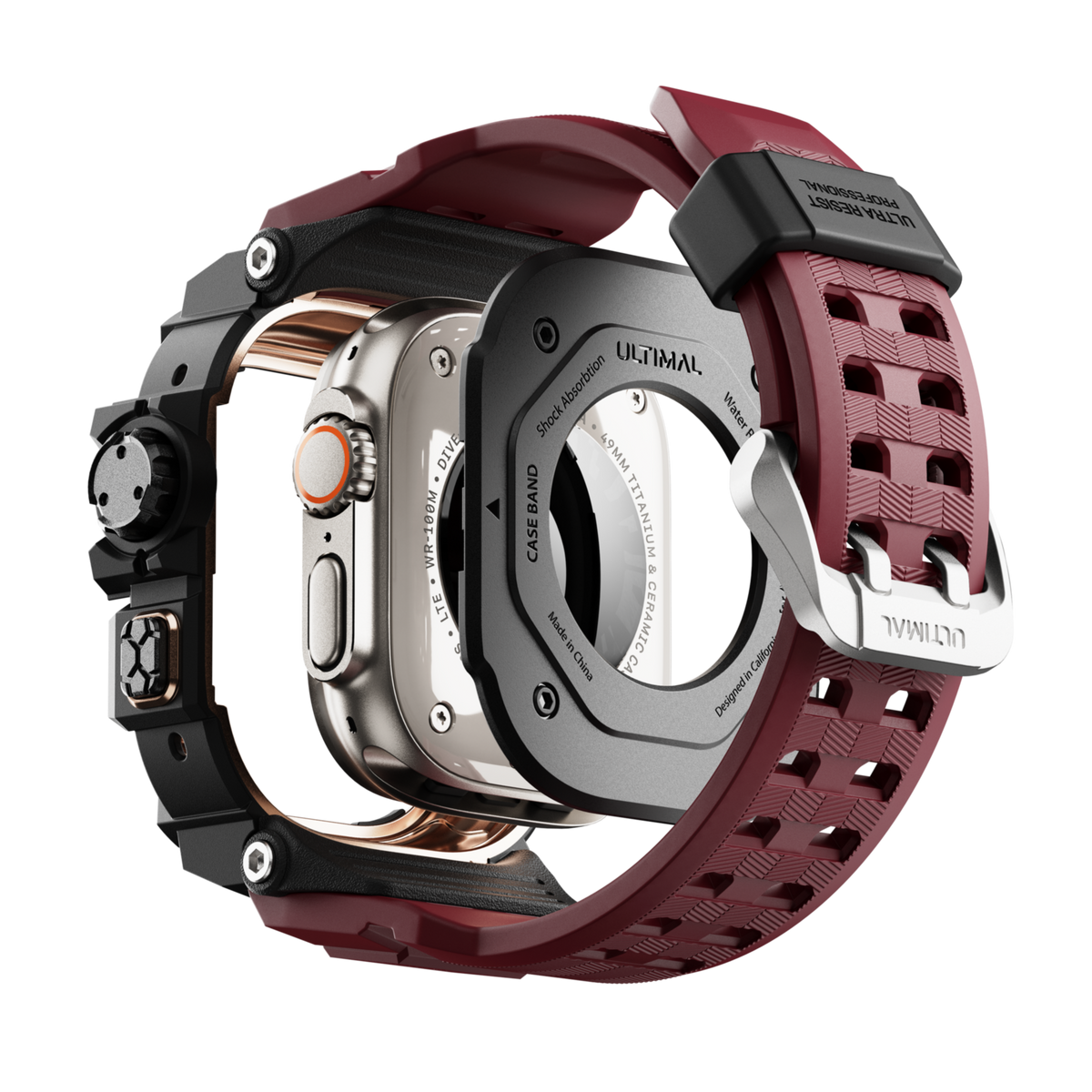 Shield Protect Case Band for Apple Watch