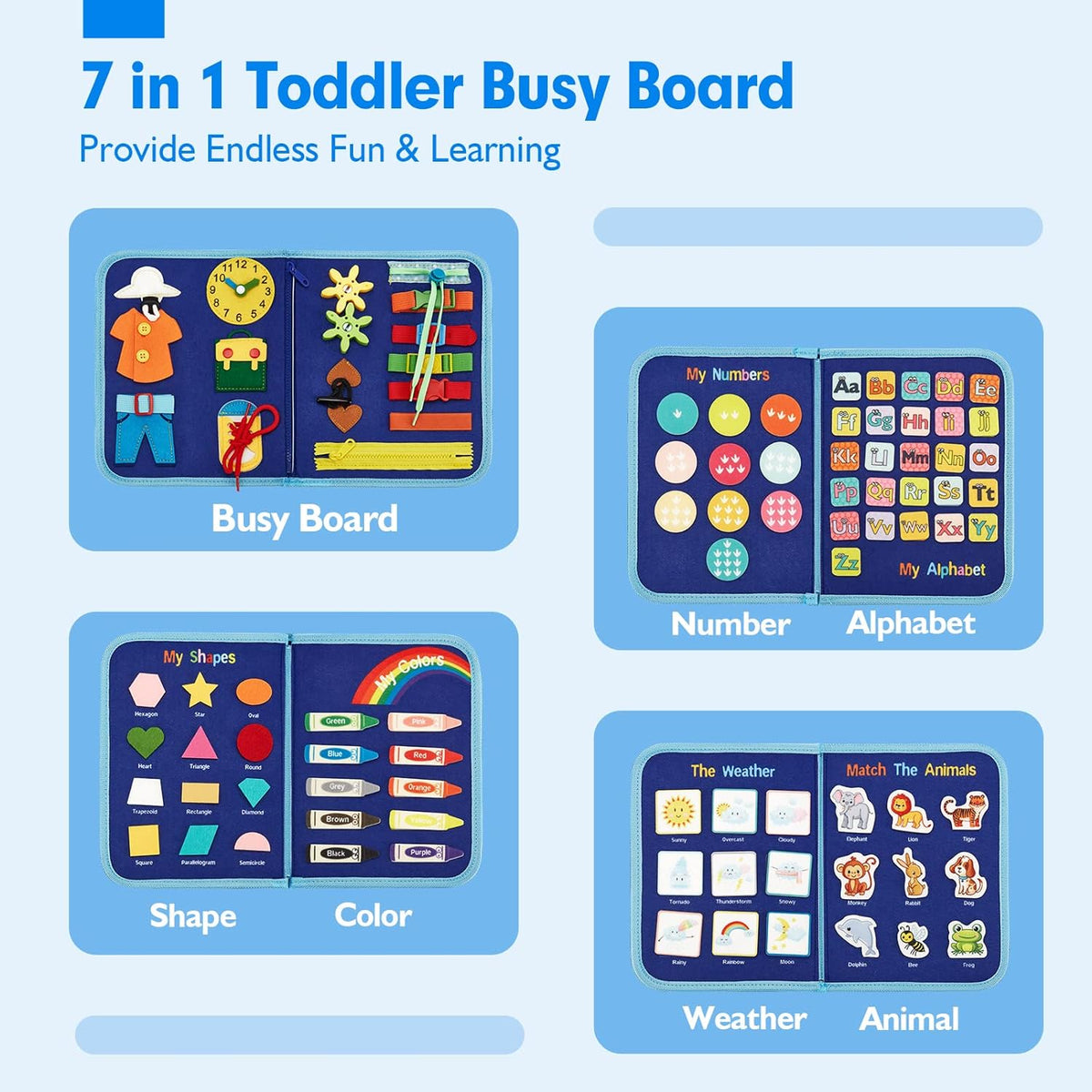 Montessori Busy Board