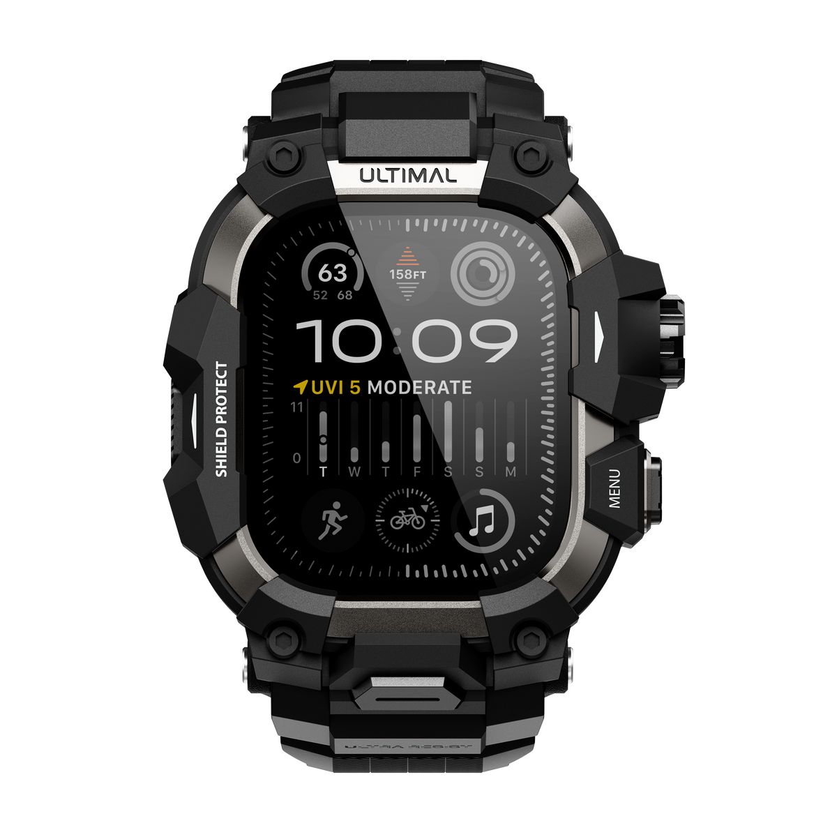 Shield Protect Case Band for Apple Watch