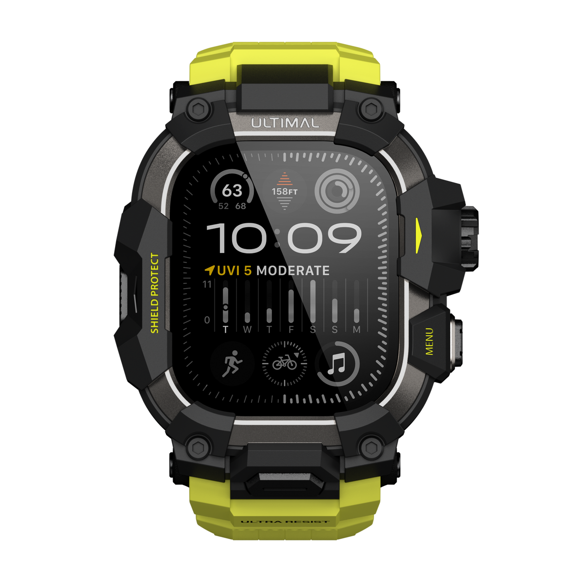 Shield Protect Case Band for Apple Watch