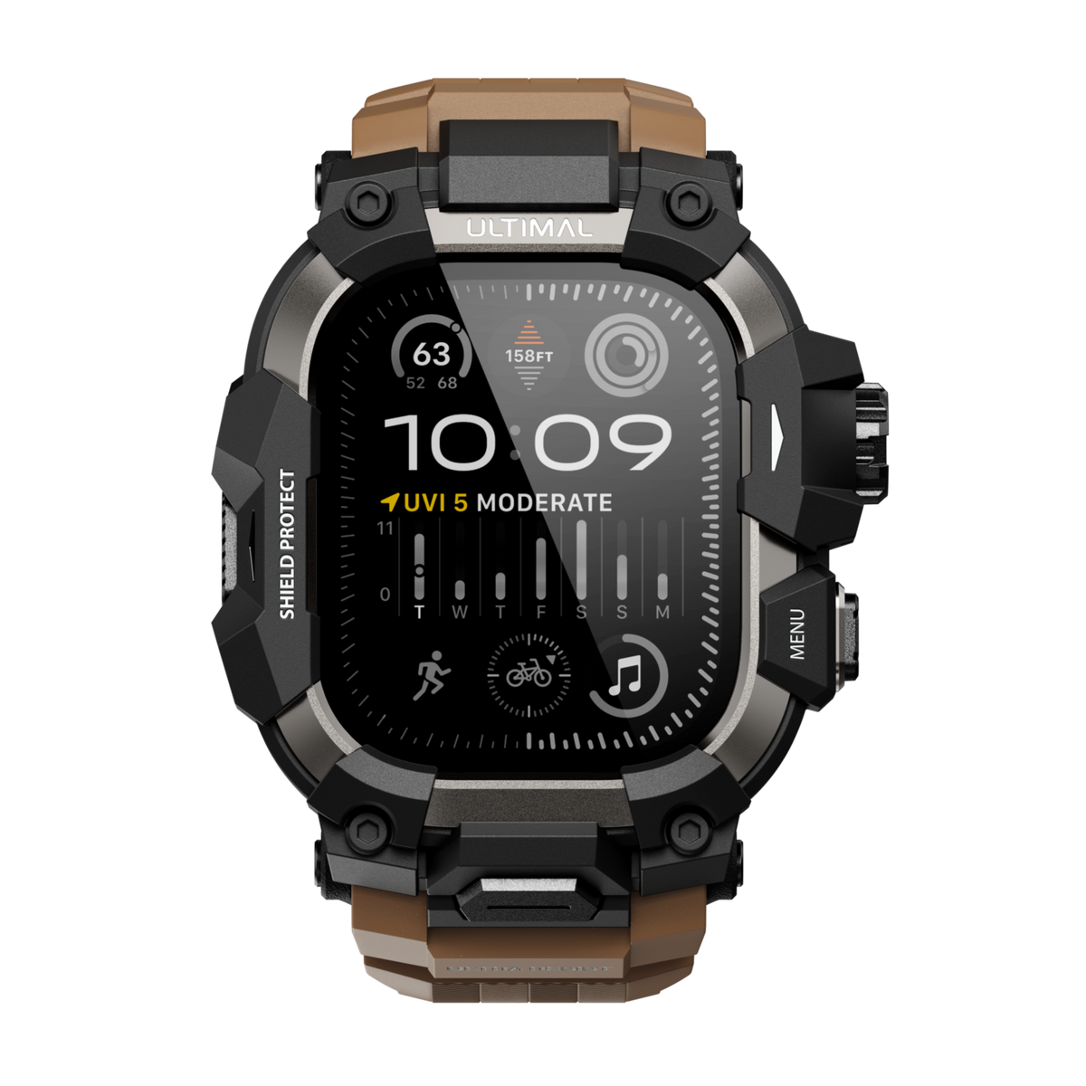 Shield Protect Case Band for Apple Watch