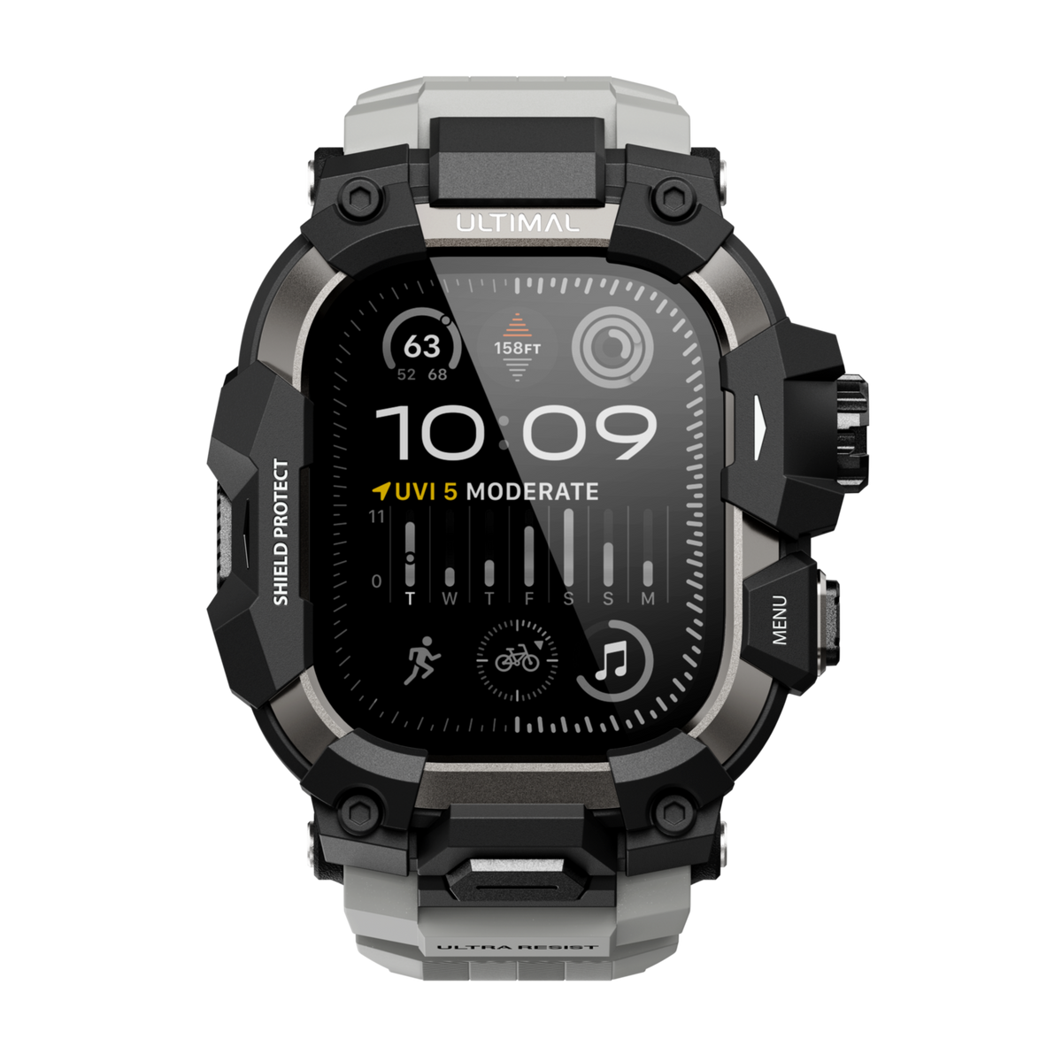 Shield Protect Case Band for Apple Watch