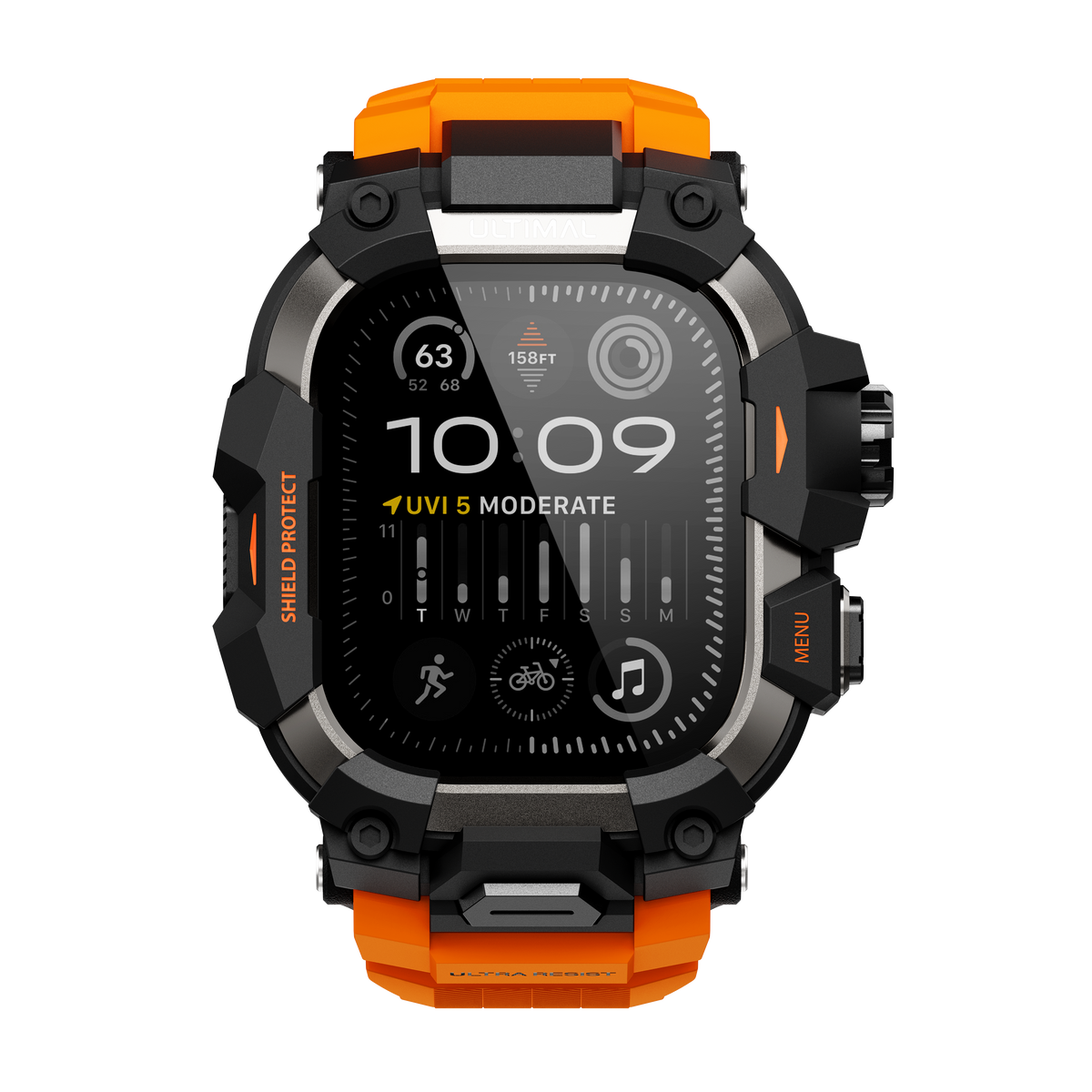 Shield Protect Case Band for Apple Watch