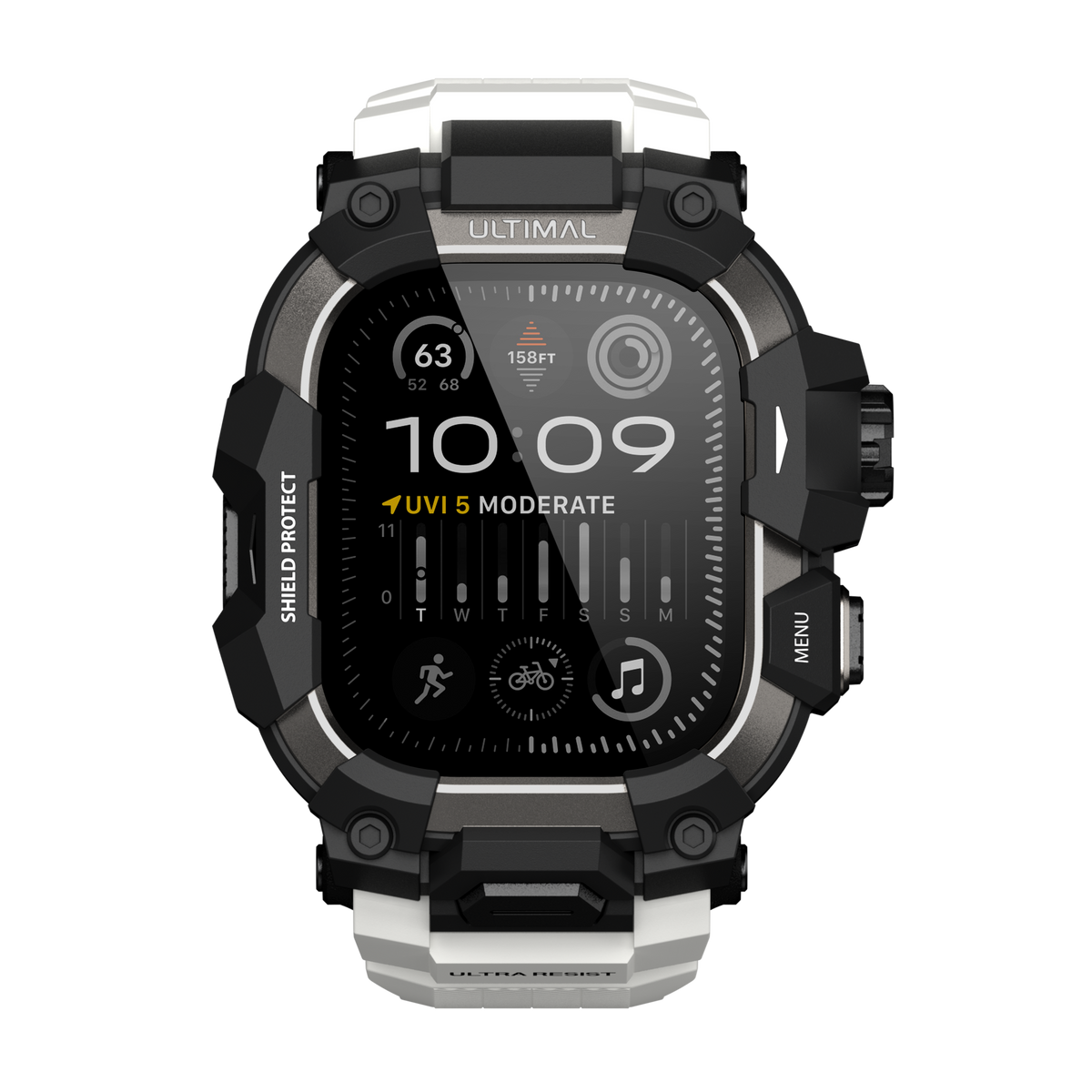 Shield Protect Case Band for Apple Watch