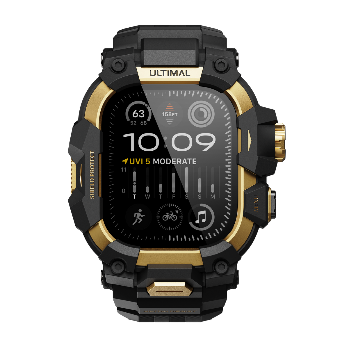 Shield Protect Case Band for Apple Watch