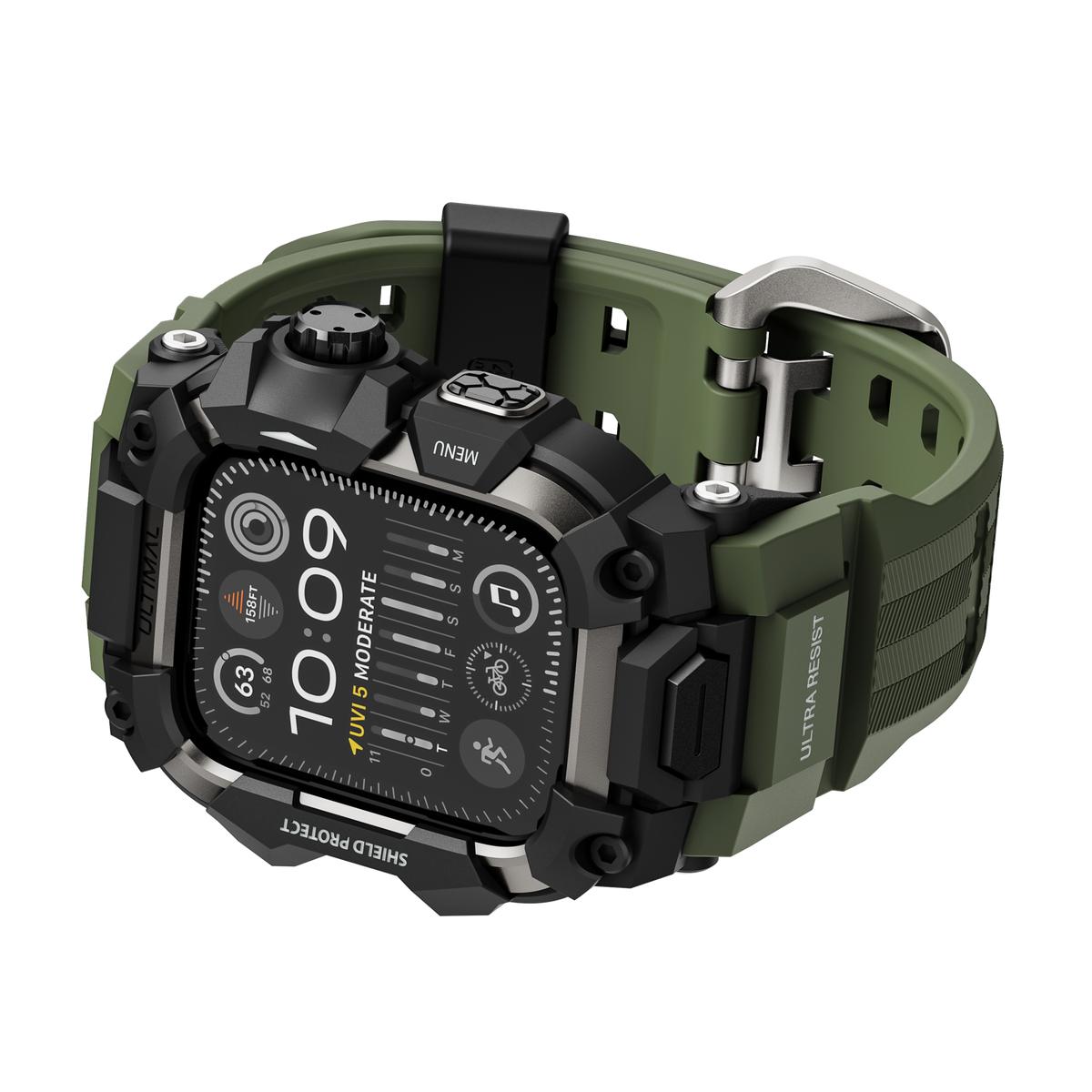 Shield Protect Case Band for Apple Watch