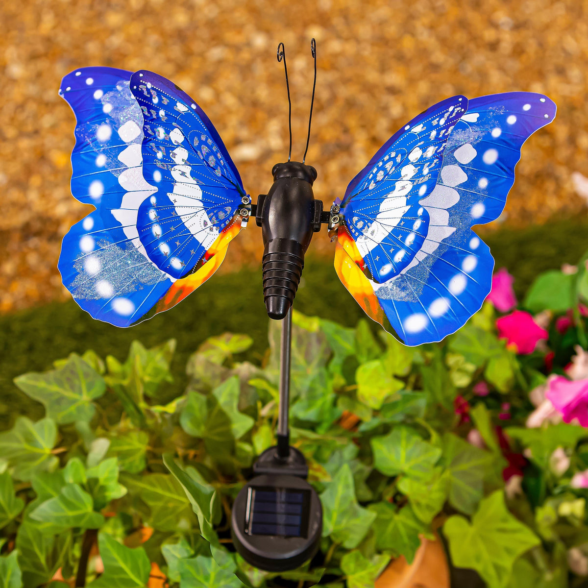 Flutterfly Solar Garden Stake