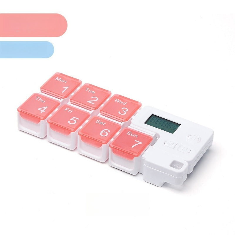 7-Day Digital Alarm Organizer