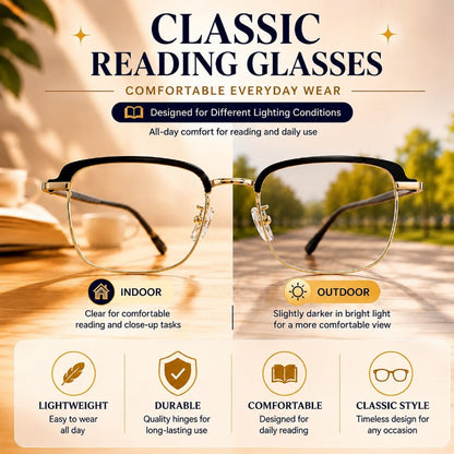 Light Adaptive Reading Glasses