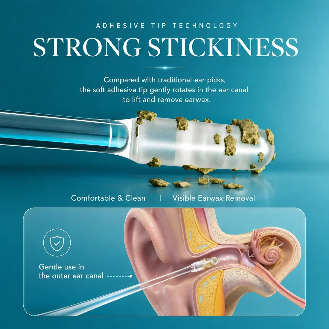Ear Cleaning Sticks – Gentle & Effective Earwax Removal Tool