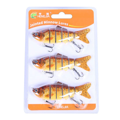 6-Segment Lifelike Fishing Lures