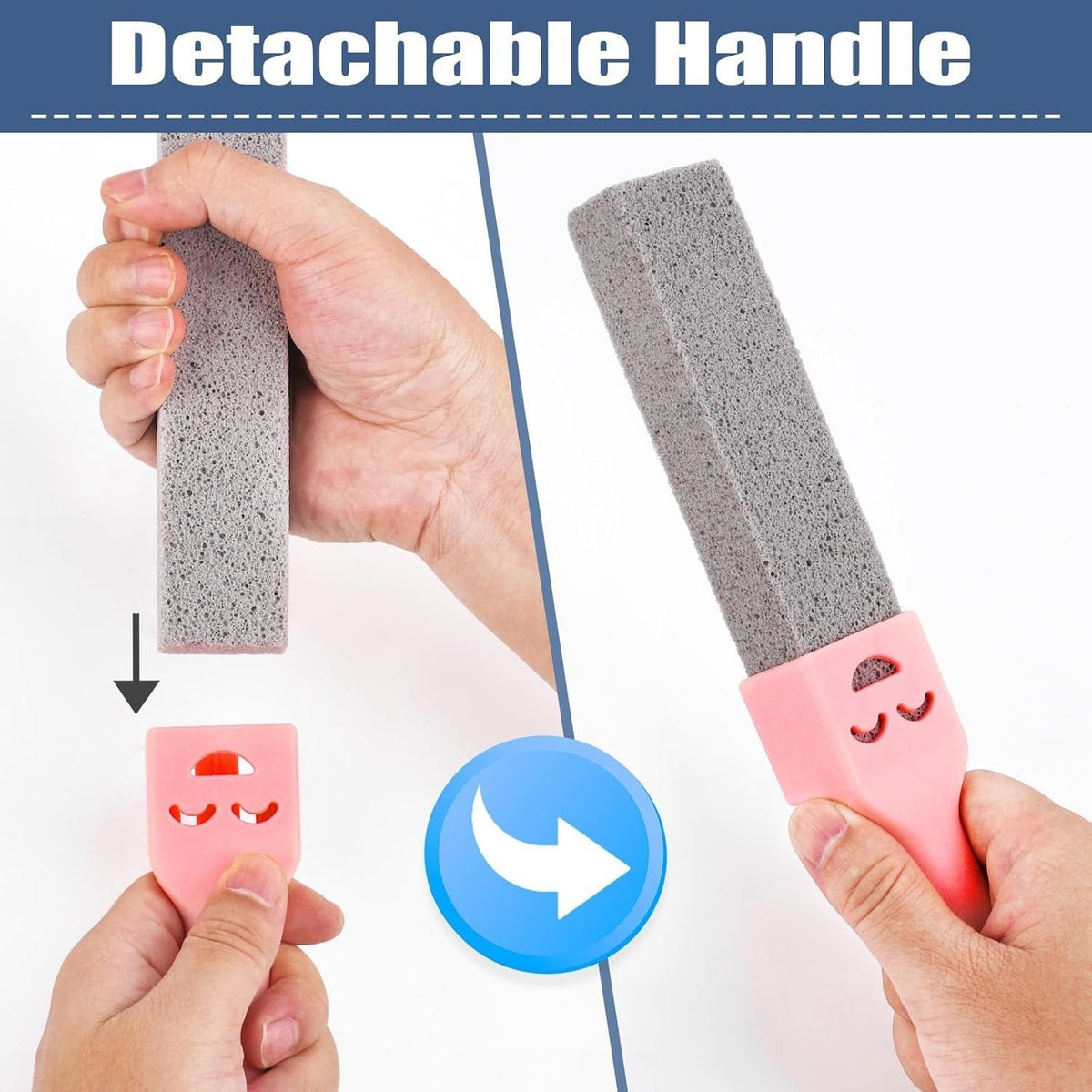 Pumice Stone Toilet Brush