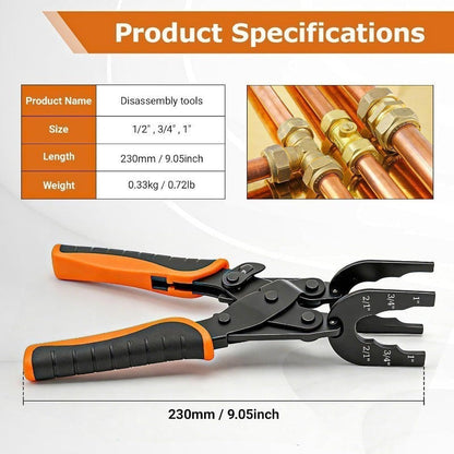 Universal Push-Fit Removal Pliers
