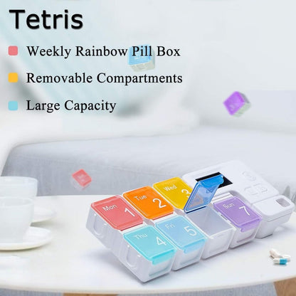 7-Day Digital Alarm Organizer