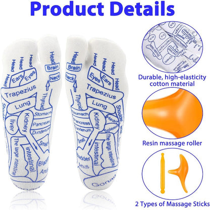 Acupressure Reflexology Massage Socks