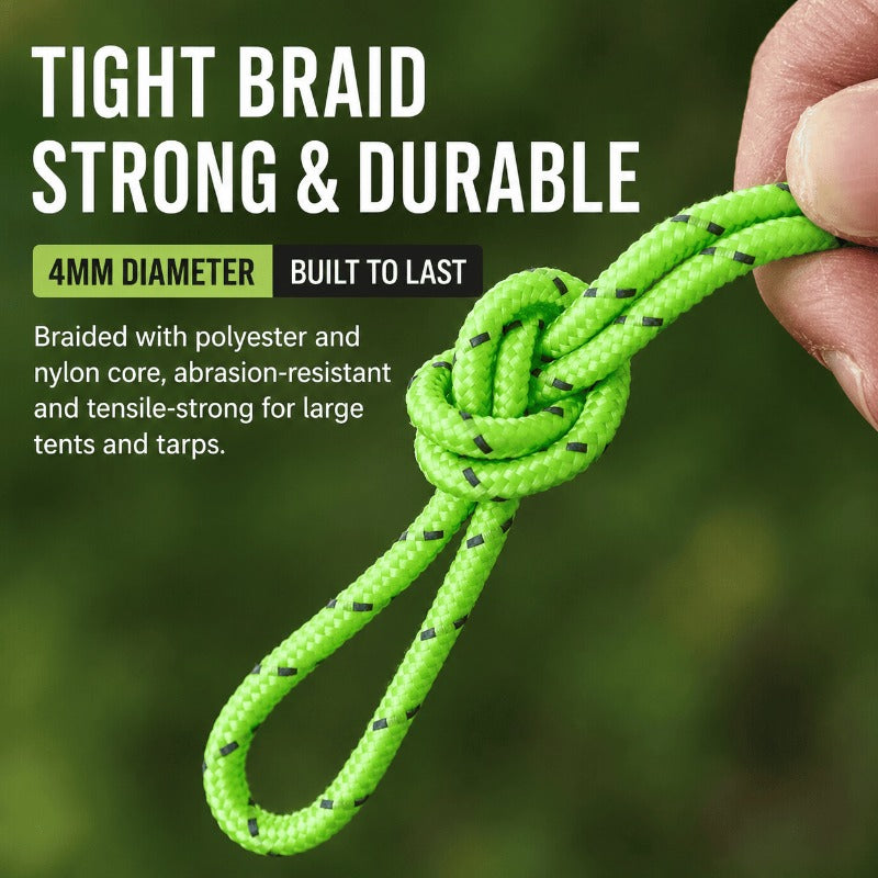 Quick Reflective Camping Rope