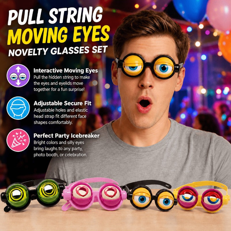 1 Set (4 Glasses) - Family Fun Pack