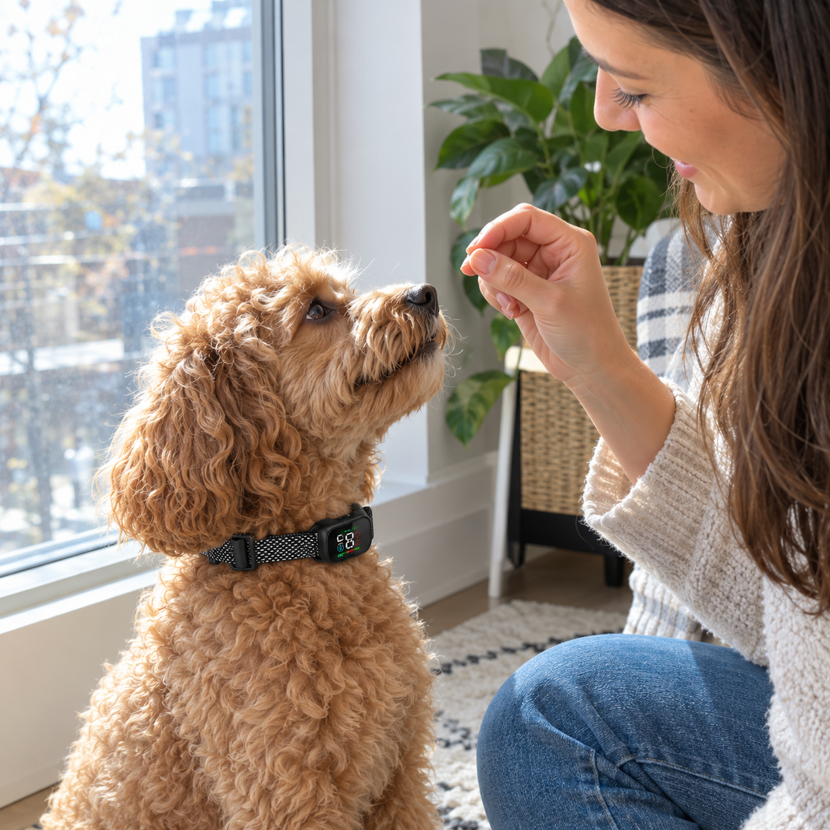 Smart No-Shock Anti-Bark Collar