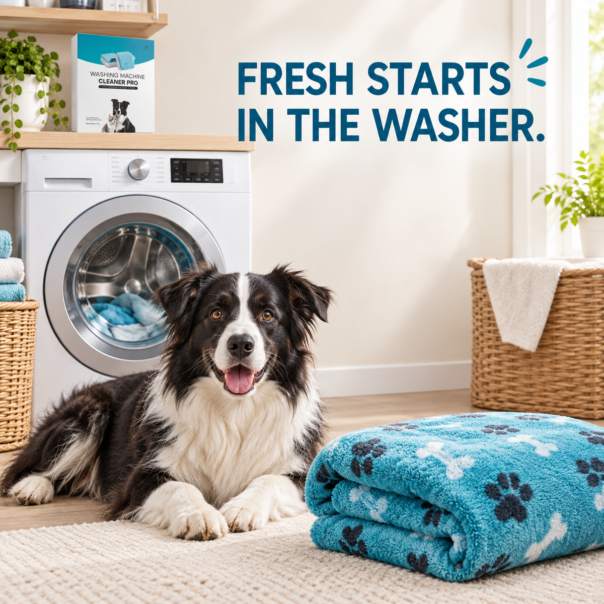 Pet Household Washing Machine Cleaner Tablets (24 Count)